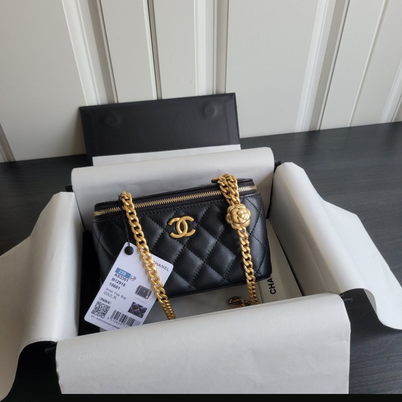 Ch*el cosmetic bags
